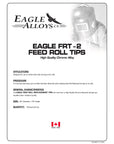 Eagle FRT-2 Feed Roll Replacement Tips | Chrome Alloy Wear Tips