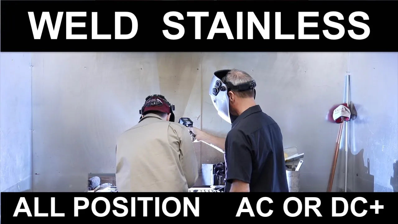 316L DHO - All Position Rod for Stainless Steel Welding Video