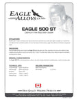 EAGLE 500 ST Cadmium Free Strip Silver Sodder PDF Spec Sheet