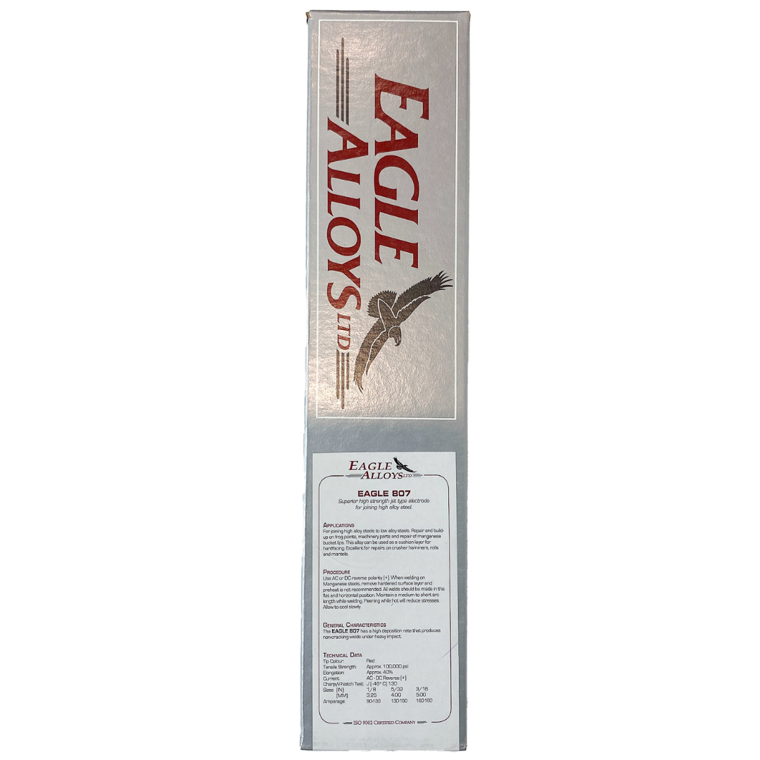 EAGLE 807 | Superior High Strength Jet Type Electrode For Joining High Alloy Steel