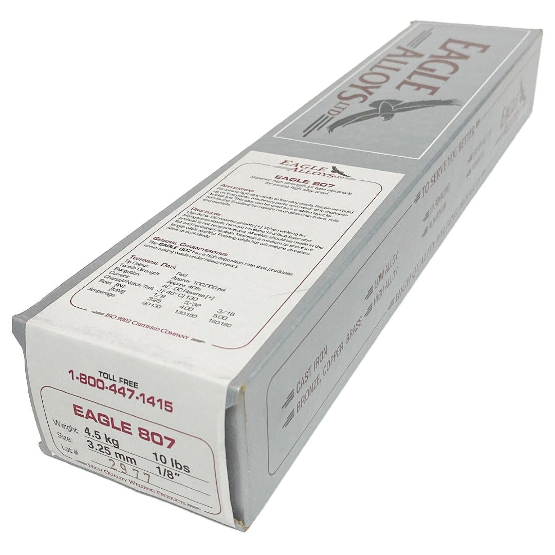 EAGLE 807 | Superior High Strength Jet Type Electrode For Joining High Alloy Steel