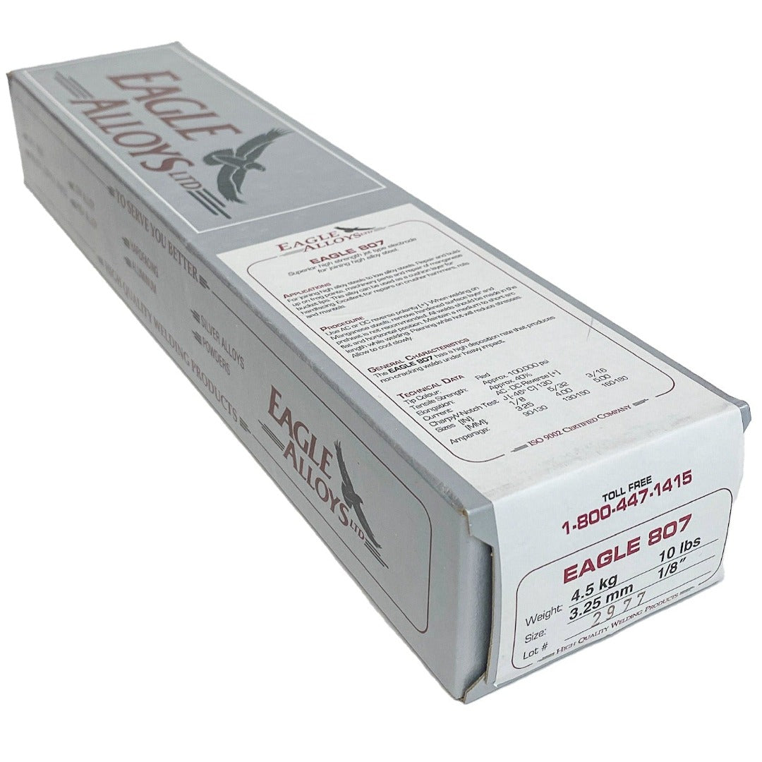 EAGLE 807 | Superior High Strength Jet Type Electrode For Joining High Alloy Steel